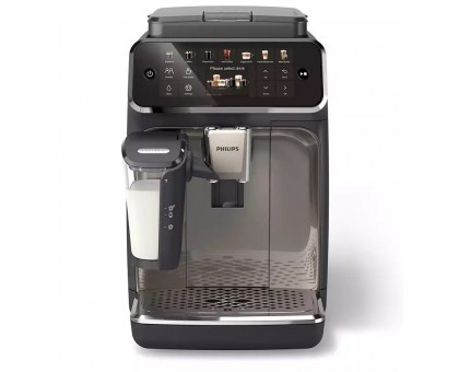 Кофемашина Philips Series 4400 LatteGo, 1.8л, зерно+мол., автомат.капуч, дисплей, авторецептов -12, черный