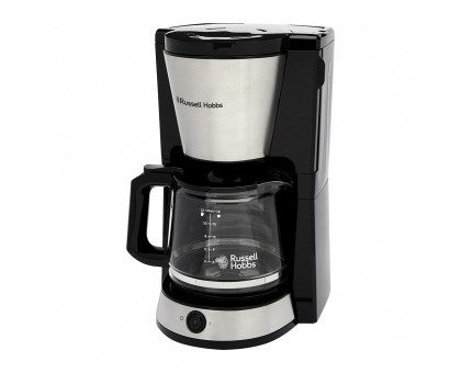 Кавоварка Russell Hobbs Heaton, 1.25л, мелена, чорно-срібний