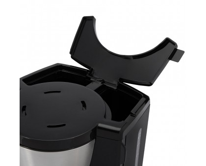 Кавоварка Russell Hobbs Heaton, 1.25л, мелена, чорно-срібний