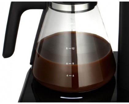 Кавоварка Russell Hobbs  Attentiv, 1.25л, мелена, чорно-срібний