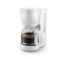 Кавоварка Philips крапельна 3000 Series, 1.38л, мелена, підтримка температури, білий