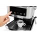 Кавоварка Gorenje ріжкова 1.5л, мелена, ручний капучинатор, нерж