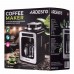 Кофеварка Ardesto капельная 0.5л, зерно + молотый, дисплей, серебристо-черный