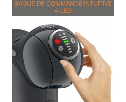 Кавоварка Krups капсульна Dolce Gusto Genio S Plus 0.8л, капсули, сенcорне керування, темно-сірий Кавоварка Krups капсульна Dolce Gusto Genio S Plus 0.8л, капсули, сенcорне керування, темно-сірий
