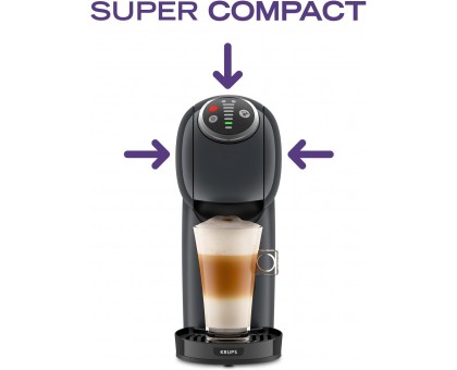 Кавоварка Krups капсульна Dolce Gusto Genio S Plus 0.8л, капсули, сенcорне керування, темно-сірий Кавоварка Krups капсульна Dolce Gusto Genio S Plus 0.8л, капсули, сенcорне керування, темно-сірий