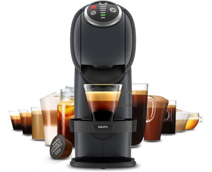 Кавоварка Krups капсульна Dolce Gusto Genio S Plus 0.8л, капсули, сенcорне керування, темно-сірий Кавоварка Krups капсульна Dolce Gusto Genio S Plus 0.8л, капсули, сенcорне керування, темно-сірий