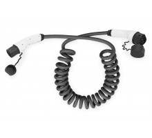 Кабель зарядний DIGITUS EV Three Phase, 415V, 32A, 10 m Type 2 to Type 2 Spiral