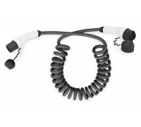 Кабель зарядний DIGITUS EV Three Phase, 415V, 32A, 5 m Type 2 to Type 2 Spiral
