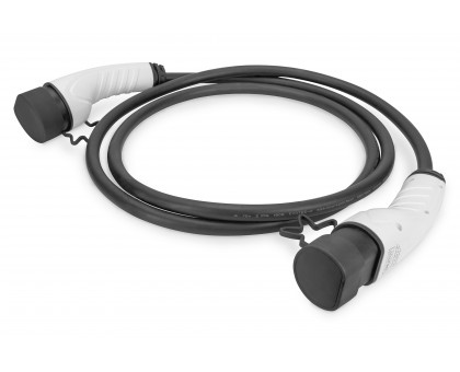 Кабель зарядний DIGITUS EV Three Phase, 415V, 32A, 10 m Type 2 to Type 2 Standard Кабель зарядний DIGITUS EV Three Phase, 415V, 32A, 10 m Type 2 to Type 2 Standard