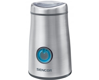 Кофемолка Sencor SCG3050SS жернова 150Вт, объем зерен-50г, нержав.сталь