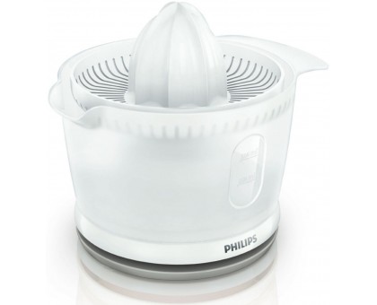 Соковыжималка Philips Daily Collection цитрус-пресс 25Вт, чаша-0.5л, пластик, белый Соковыжималка Philips Daily Collection цитрус-пресс 25Вт, чаша-0.5л, пластик, белый