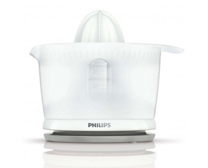 Соковыжималка Philips Daily Collection цитрус-пресс 25Вт, чаша-0.5л, пластик, белый Соковыжималка Philips Daily Collection цитрус-пресс 25Вт, чаша-0.5л, пластик, белый