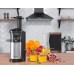 Соковыжималка Panasonic Viva Collection шнековая 150Вт, чаша-0.4л, пластик/металл, черный