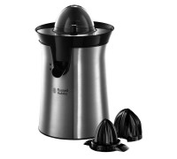 Соковыжималка Russell Hobbs Classics цитрус-пресс 60Вт, 2 насадки в комплекте, металл, черный