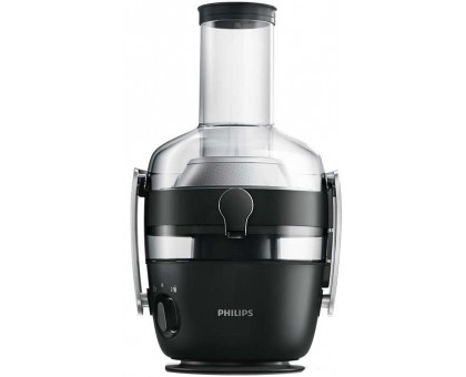 Соковыжималка Philips Avance Collection центробежная 1000Вт, чаша-1л, жмых-2.1л, желоб на целое яблоко, пластик, черный Соковыжималка Philips Avance Collection центробежная 1000Вт, чаша-1л, жмых-2.1л, желоб на целое яблоко, пластик, черный