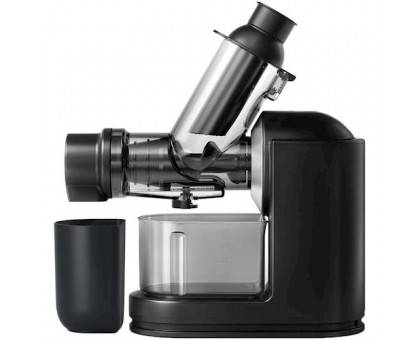Соковитискач Philips Viva Collection шнековий 150Вт, чаша-1л, жмих-0.75л, пластик, чорний Соковитискач Philips Viva Collection шнековий 150Вт, чаша-1л, жмих-0.75л, пластик, чорний