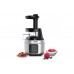 Соковыжималка Tefal Juice&Clean шнековая 150Вт, чаша-0.8л, жмых-0.8л, пластик, серебристо-черный