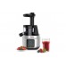 Соковыжималка Tefal Juice&Clean шнековая 150Вт, чаша-0.8л, жмых-0.8л, пластик, серебристо-черный