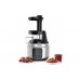 Соковыжималка Tefal Juice&Clean шнековая 150Вт, чаша-0.8л, жмых-0.8л, пластик, серебристо-черный