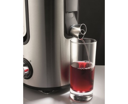 Соковитискач Gorenje відцентрований 900Вт, чаша-1.1л, жмих-1.5л, жолоб на ціле яблуко, пластик/метал, чорний Соковитискач Gorenje відцентрований 900Вт, чаша-1.1л, жмих-1.5л, жолоб на ціле яблуко, пластик/метал, чорний