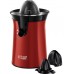 Соковыжималка Russell Hobbs Colours Plus цитрус-пресс 600Вт, 2 насадки в комплекте, пластик, крассный