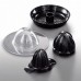 Соковыжималка Russell Hobbs Colours Plus цитрус-пресс 600Вт, 2 насадки в комплекте, пластик, крассный