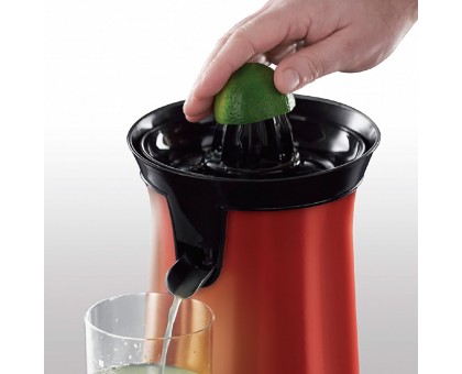 Соковыжималка Russell Hobbs Colours Plus цитрус-пресс 600Вт, 2 насадки в комплекте, пластик, крассный