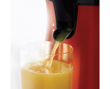 Соковыжималка Russell Hobbs Colours Plus цитрус-пресс 600Вт, 2 насадки в комплекте, пластик, крассный