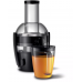 Соковитискач Philips Viva Collection відцентрований 800Вт, чаша-2л, жмих-1.2л, жолоб на ціле яблуко, пластик, чорний