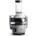Соковитискач Philips Avance Collection відцентрований 1200Вт, чаша-1л, жмих-2.1л, жолоб на ціле яблуко, пластик/метал, сріблястий