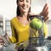 Соковитискач Philips Avance Collection відцентрований 1200Вт, чаша-1л, жмих-2.1л, жолоб на ціле яблуко, пластик/метал, сріблястий