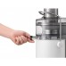 Соковыжималка Panasonic центробежная 1000Вт, чаша-1.5л, жмых-2л, желоб на целое яблоко, пластик/металл, белый