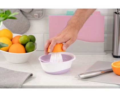 Соковитискач ручний для цитрусових Ardesto Fresh, 0.6л, пластик, ліловий