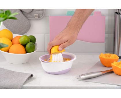 Соковитискач ручний для цитрусових Ardesto Fresh, 0.6л, пластик, ліловий