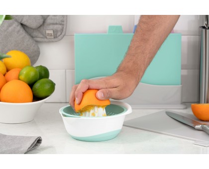 Соковитискач ручний для цитрусових Ardesto Fresh, 0.6л, пластик, блакитний
