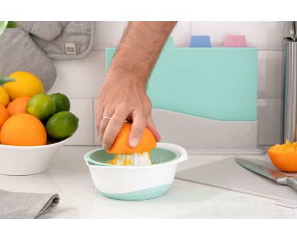 Соковитискач ручний для цитрусових Ardesto Fresh, 0.6л, пластик, блакитний