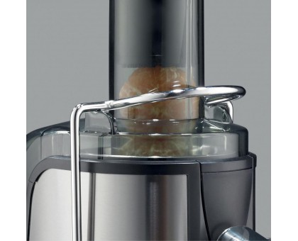 Соковыжималка Gorenje центробежная 800Вт, чаша-1.1л, жмых-1.5л, желоб на целое яблоко, пластик/металл, черный