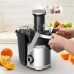 Соковыжималка Tefal Nutri XXL центробежная 1000Вт, чаша-0.8л, жмых-2.2 л, желоб на целое яблоко, пластик/металл, черный