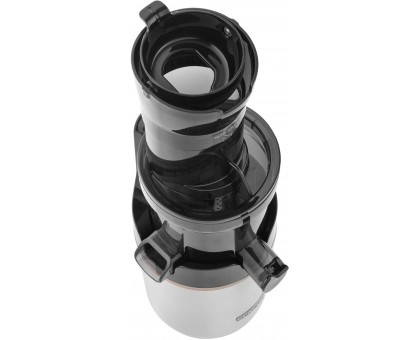 Соковыжималка Sencor центробежная 200Вт, чаша-0.8л, жмых-0.6л, желоб на целое яблоко, пластик, нерж. сталь-черный