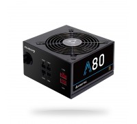 Блок живлення CHIEFTEC A-80  (650W), >85%, 120мм, 1xMB 24pin(20+4), 1xCPU 8pin(4+4), 4xMolex, 6xSATA, 2xPCIe 8pin(6+2), Modular