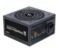 Блок питания Zalman Megamax  (500W) 83% 80+ White 120мм 1xMB 24pin(20+4) 2xCPU (8pin+4pin) 3xMolex 6xSATA 2xPCIe 8pin(6+2)