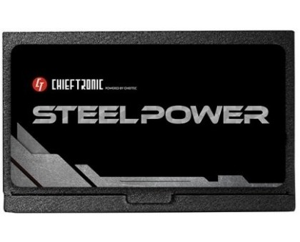 Блок живлення CHIEFTEC Steel Power (650W), >85%, 80+ Bronze, 120мм, 1xMB 24pin(20+4), 2xCPU 8pin(4+4), 3xMolex, 6xSATA, 4xPCIe 8pin(6+2), Fully Modular Блок живлення CHIEFTEC Steel Power (650W), >85%, 80+ Bronze, 120мм, 1xMB 24pin(20+4), 2xCPU 8pin(4+4), 3xMolex, 6xSATA, 4xPCIe 8pin(6+2), Fully Modular