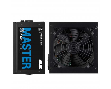Блок питания 2E Master Power (650W), >80%, 80+ White, 120мм, 1xMB 24pin(20+4), 1xCPU 8pin(4+4), 3xMolex, 5xSATA, 2xPCIe 8pin(6+2) Блок питания 2E Master Power (650W), >80%, 80+ White, 120мм, 1xMB 24pin(20+4), 1xCPU 8pin(4+4), 3xMolex, 5xSATA, 2xPCIe 8pin(6+2)