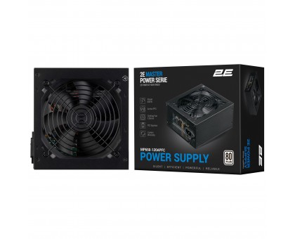 Блок питания 2E Master Power (650W), >80%, 80+ White, 120мм, 1xMB 24pin(20+4), 1xCPU 8pin(4+4), 3xMolex, 5xSATA, 2xPCIe 8pin(6+2) Блок питания 2E Master Power (650W), >80%, 80+ White, 120мм, 1xMB 24pin(20+4), 1xCPU 8pin(4+4), 3xMolex, 5xSATA, 2xPCIe 8pin(6+2)