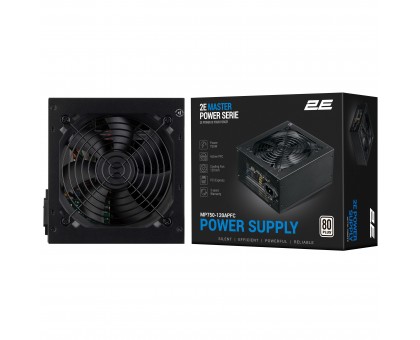 Блок живлення 2E Master Power (750W), >80%, 80+ White, 120мм, 1xMB 24pin(20+4), 1xCPU 8pin(4+4), 3xMolex, 5xSATA, 4xPCIe 8pin(6+2) Блок живлення 2E Master Power (750W), >80%, 80+ White, 120мм, 1xMB 24pin(20+4), 1xCPU 8pin(4+4), 3xMolex, 5xSATA, 4xPCIe 8pin(6+2)