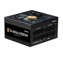 Блок питания Zalman Teramax 2  (850W), >90%, 80+ Gold, 120mm, 1xMB 28pin (18+10), 2xCPU 8pin(4+4), 3xMolex, 12xSATA, 4xPCIe 8pin(6+2), 1xPCIe GEN5 16pin, Fully Modular