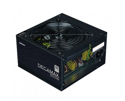 Блок питания Zalman Decamax (500W) 85%, 80 Plus, 120мм, 1xMB 24pin(20+4), 1xCPU 8pin(4+4), 3xMolex, 4xSATA, 2xPCIe 8pin(6+2) Блок питания Zalman Decamax (500W) 85%, 80 Plus, 120мм, 1xMB 24pin(20+4), 1xCPU 8pin(4+4), 3xMolex, 4xSATA, 2xPCIe 8pin(6+2)