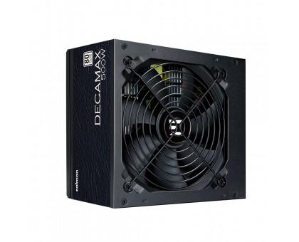Блок питания Zalman Decamax (500W) 85%, 80 Plus, 120мм, 1xMB 24pin(20+4), 1xCPU 8pin(4+4), 3xMolex, 4xSATA, 2xPCIe 8pin(6+2) Блок питания Zalman Decamax (500W) 85%, 80 Plus, 120мм, 1xMB 24pin(20+4), 1xCPU 8pin(4+4), 3xMolex, 4xSATA, 2xPCIe 8pin(6+2)