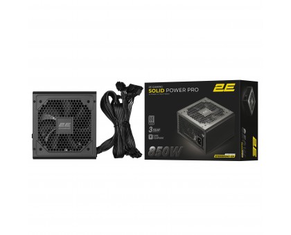 Блок питания 2E GAMING Solid Power Pro ATX3.1 GEN5.0 (850W), >85%, 80+ Bronze, 120мм, 1xMB 24pin(20+4), 2xCPU 8pin(4+4), 3xMolex, 6xSATA, 4xPCIe 8pin(6+2), 1xPCIe GEN5 16pin, Semi Modular Блок питания 2E GAMING Solid Power Pro ATX3.1 GEN5.0 (850W), >85%, 80+ Bronze, 120мм, 1xMB 24pin(20+4), 2xCPU 8pin(4+4), 3xMolex, 6xSATA, 4xPCIe 8pin(6+2), 1xPCIe GEN5 16pin, Semi Modular