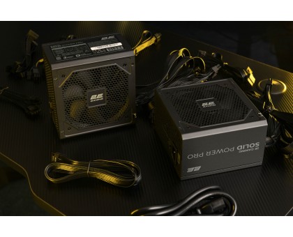 Блок питания 2E GAMING Solid Power Pro ATX3.1 GEN5.0 (850W), >85%, 80+ Bronze, 120мм, 1xMB 24pin(20+4), 2xCPU 8pin(4+4), 3xMolex, 6xSATA, 4xPCIe 8pin(6+2), 1xPCIe GEN5 16pin, Semi Modular Блок питания 2E GAMING Solid Power Pro ATX3.1 GEN5.0 (850W), >85%, 80+ Bronze, 120мм, 1xMB 24pin(20+4), 2xCPU 8pin(4+4), 3xMolex, 6xSATA, 4xPCIe 8pin(6+2), 1xPCIe GEN5 16pin, Semi Modular